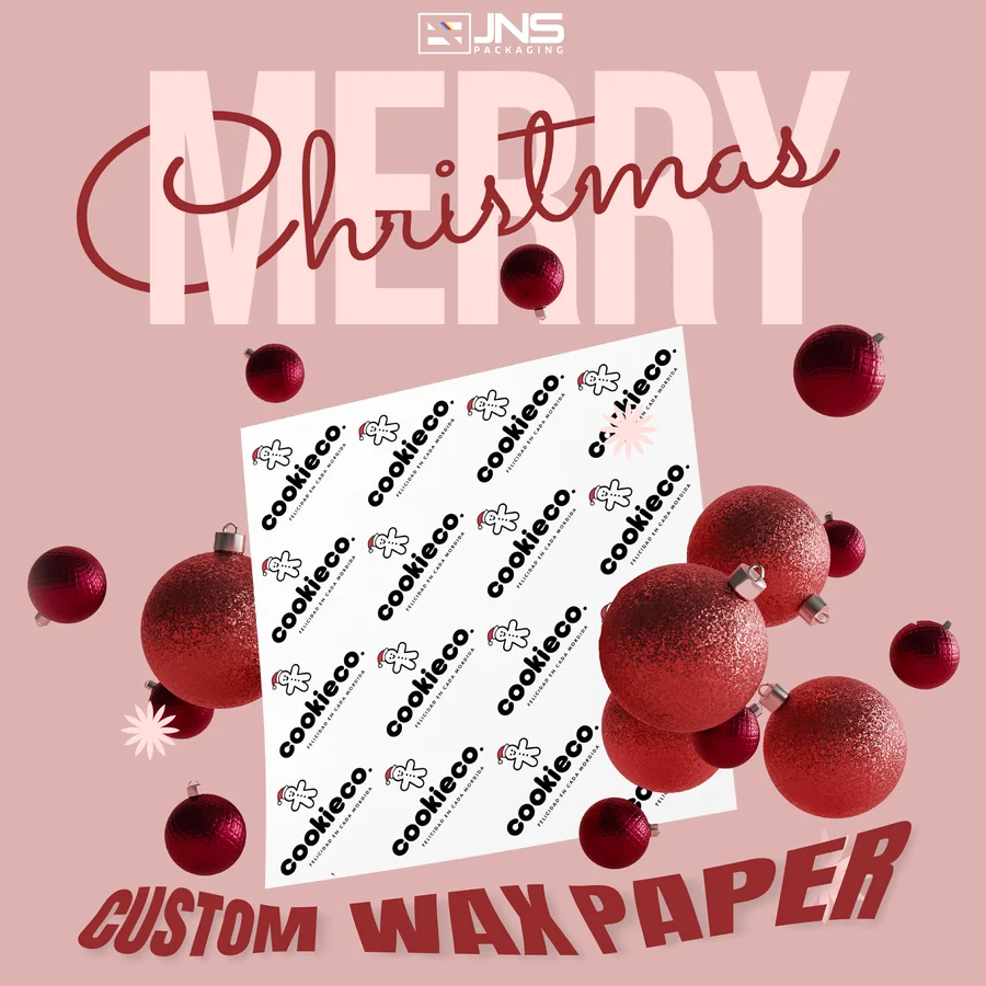 Merry Christmas custom wax paper post