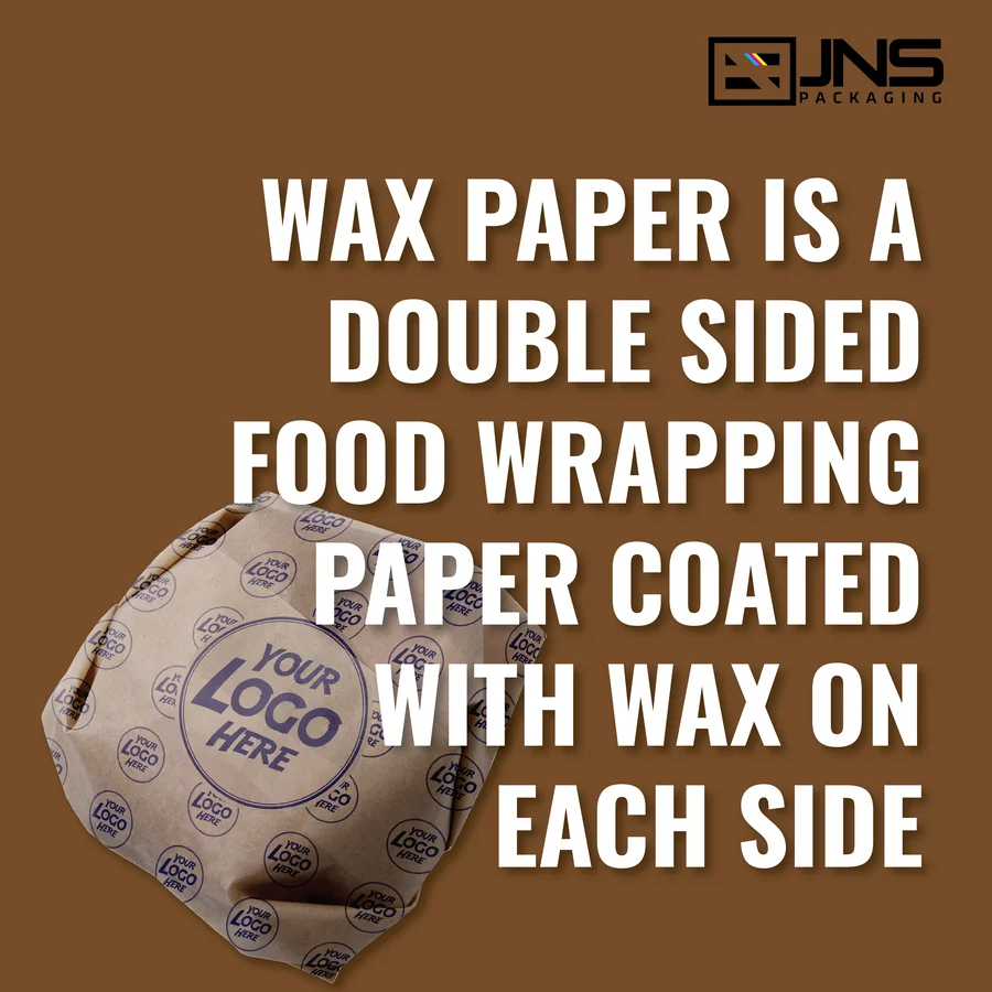 Wax paper is double sided post